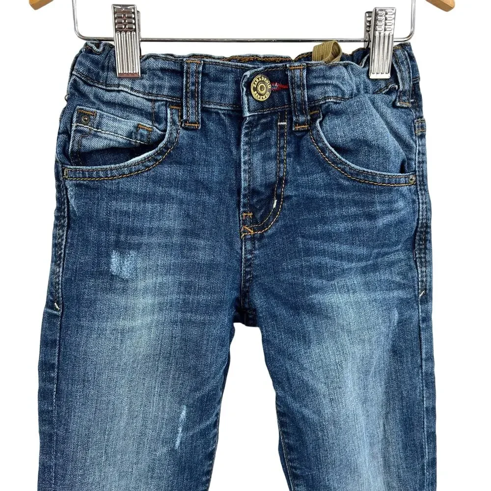 Zara Kids Jeans 5/6 Unisex‎ Distressed